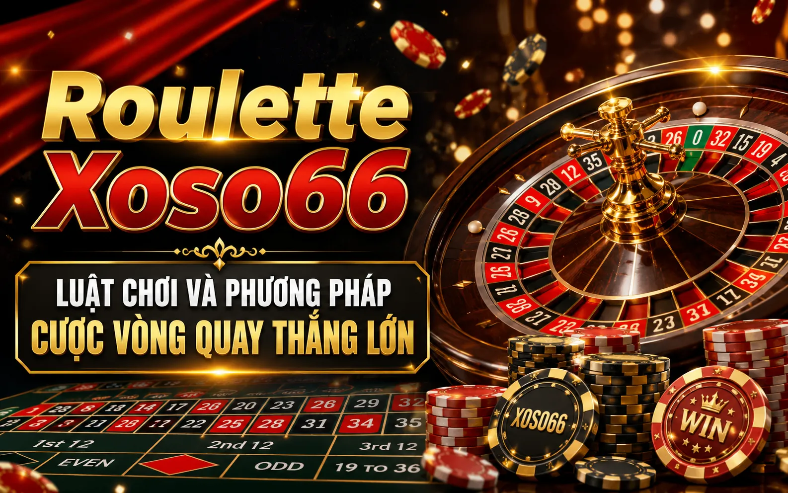 Roulette Xoso66 – Luật Chơi Và Phương Pháp Cược Vòng Quay Thắng Lớn